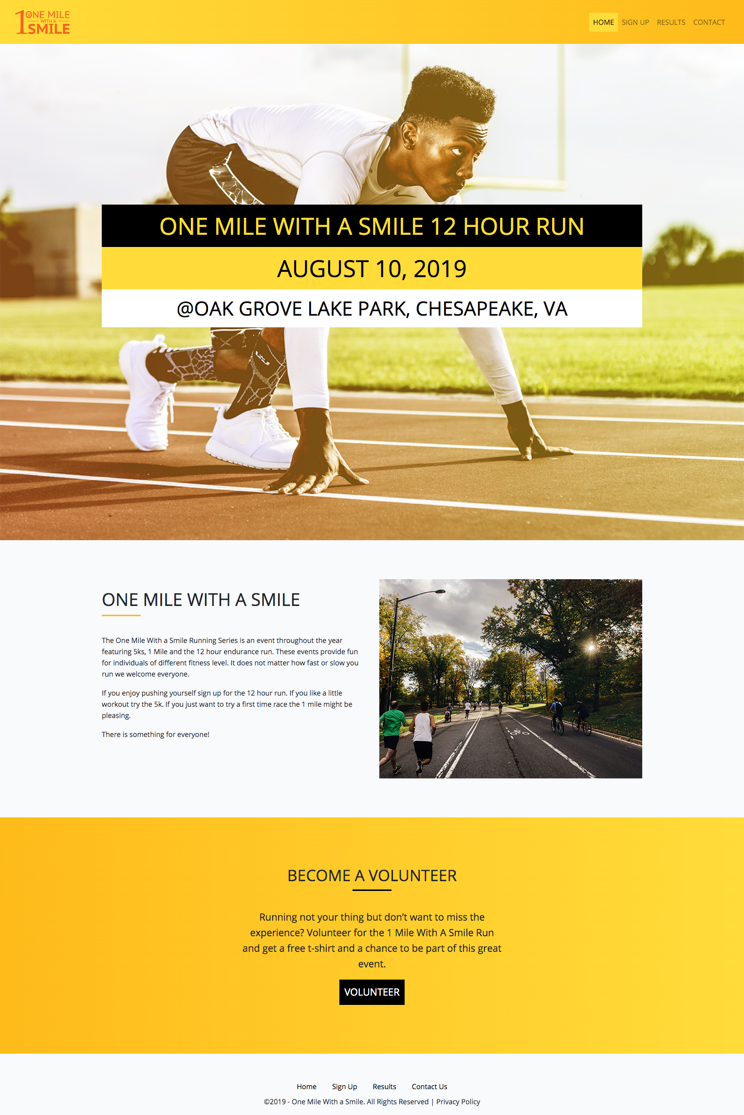 One Mile With a Smile